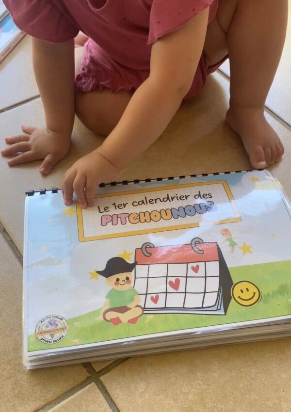 le premier calendrier des pitchounous — calendrier éducatif scratch personnalisé