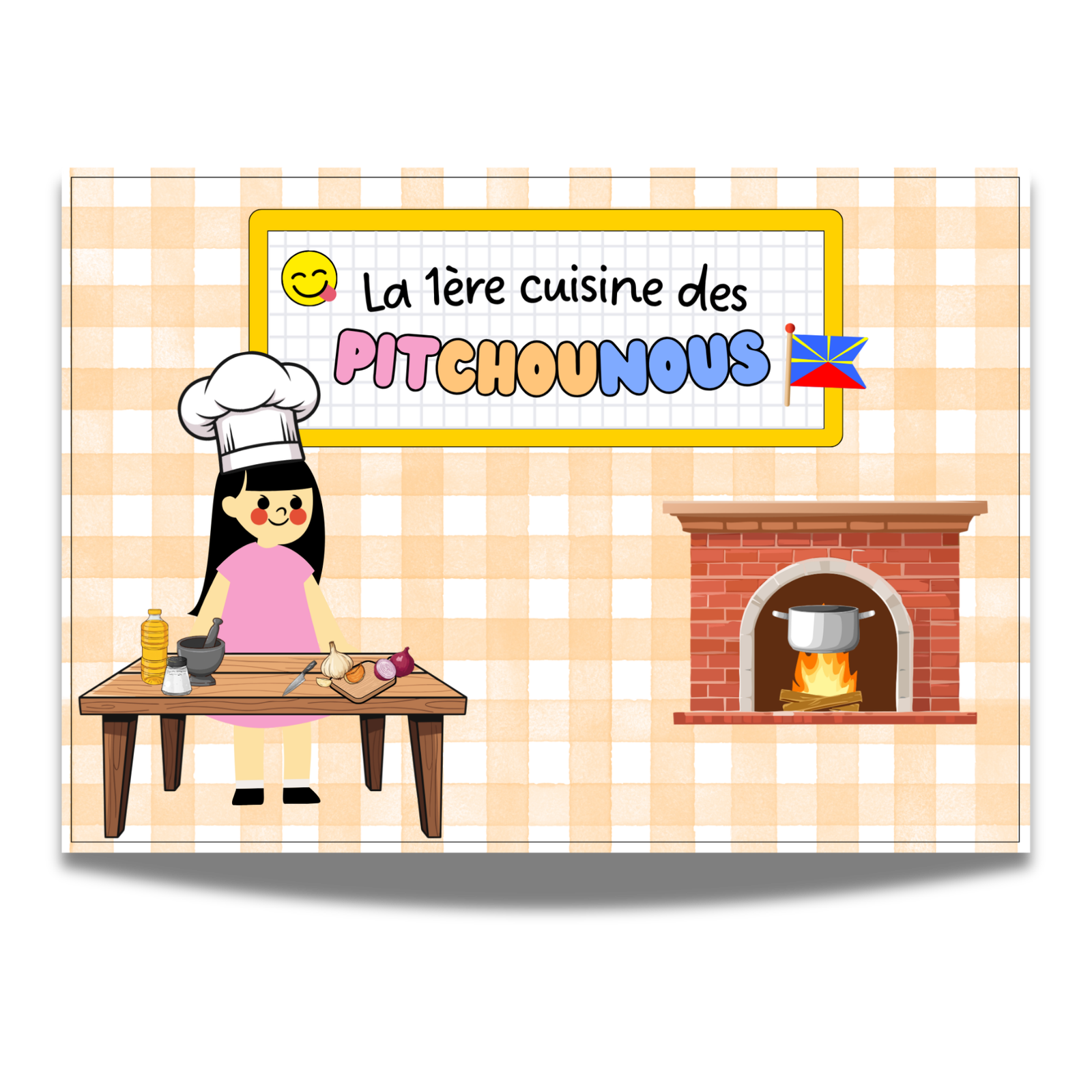 logo boutique en ligne enfant minimaliste marron 2